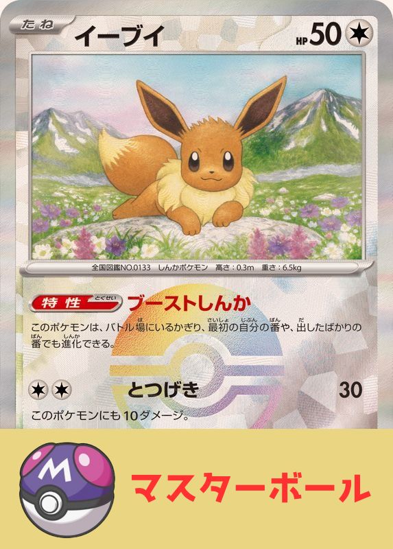 イーブイ(マスターボールミラー) - 125/187