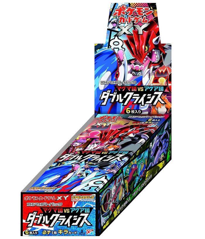 コンセプトパック第1弾 マグマ団VSアクア団 ダブルクライシス(CP1)【未開封BOX】